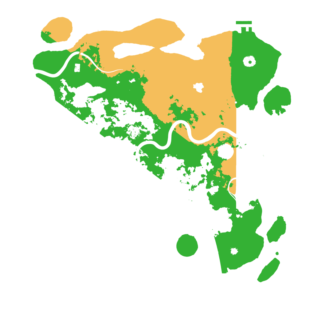 Biome Rust Map: Procedural Map, Size: 4000, Seed: 690625380