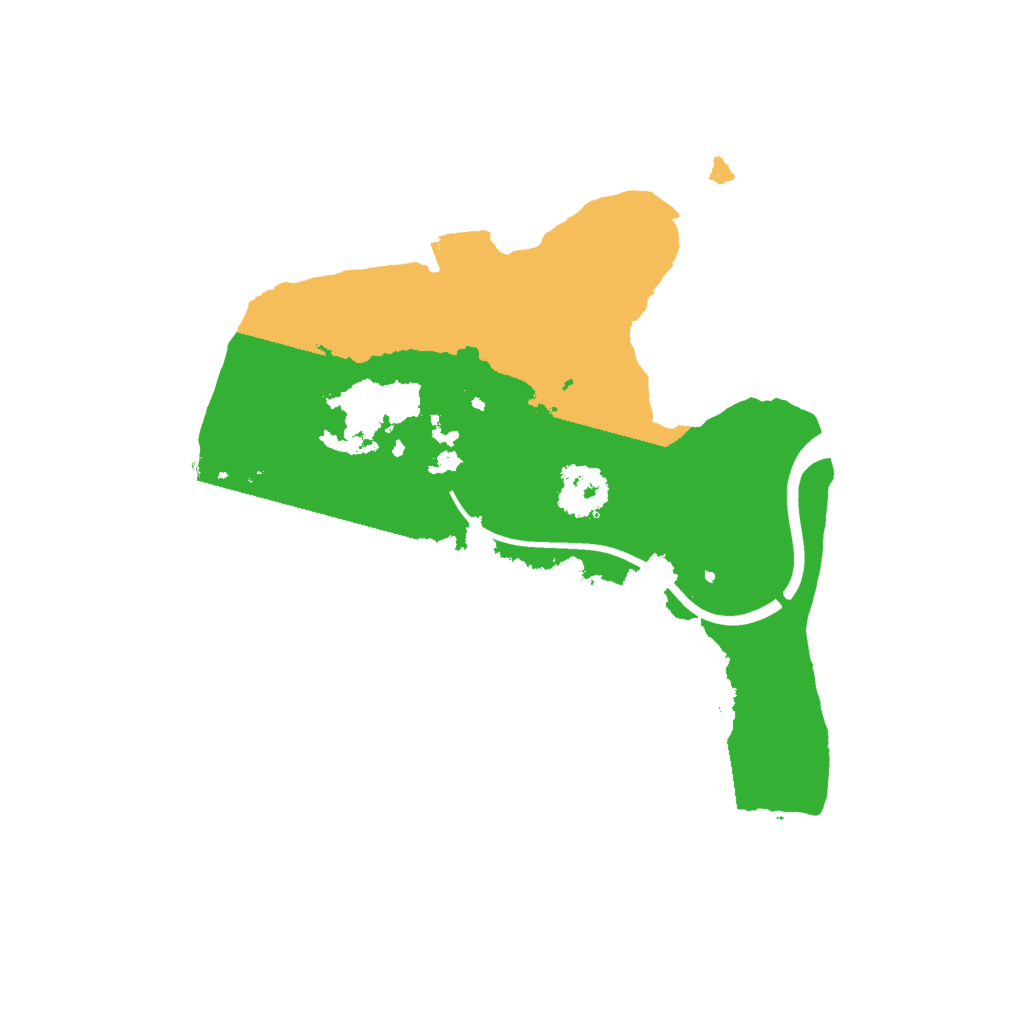 Biome Rust Map: Procedural Map, Size: 2000, Seed: 1147979009