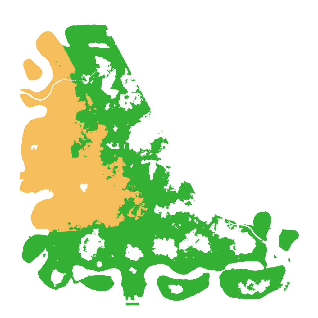 Biome Rust Map: Procedural Map, Size: 4800, Seed: 1542919216