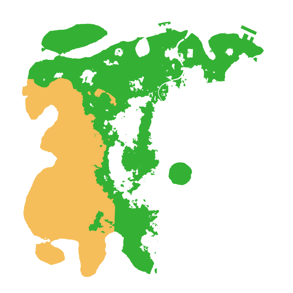 Biome Rust Map: Procedural Map, Size: 3600, Seed: 1659388093