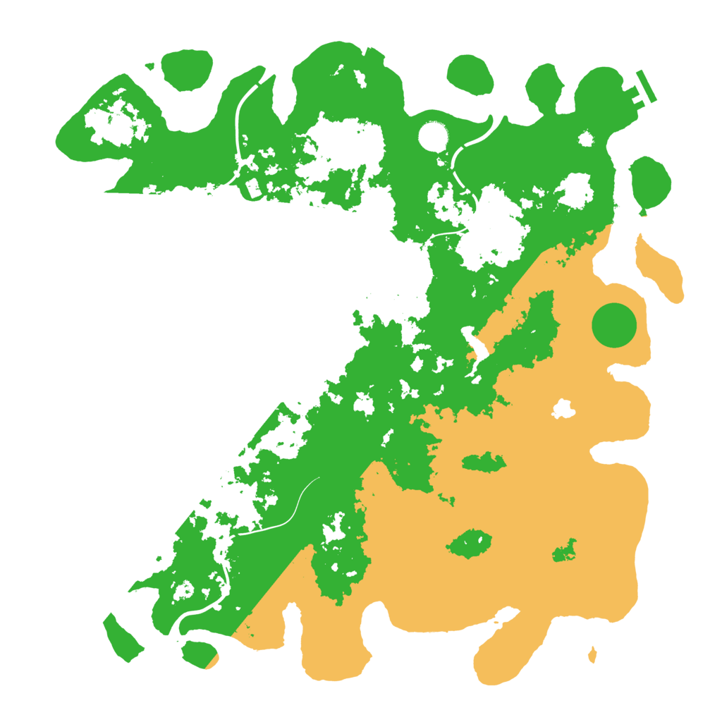 Biome Rust Map: Procedural Map, Size: 4250, Seed: 1880741851