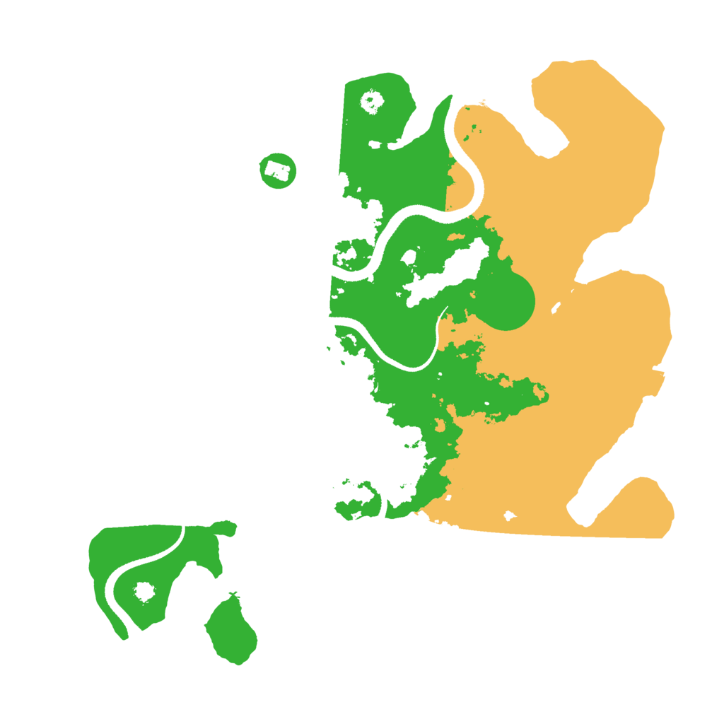 Biome Rust Map: Procedural Map, Size: 3250, Seed: 1690961138