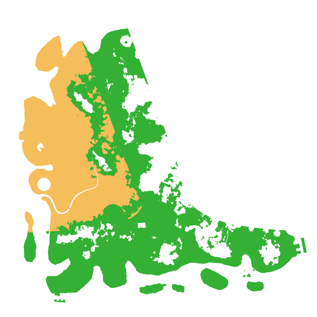Biome Rust Map: Procedural Map, Size: 4250, Seed: 120060532