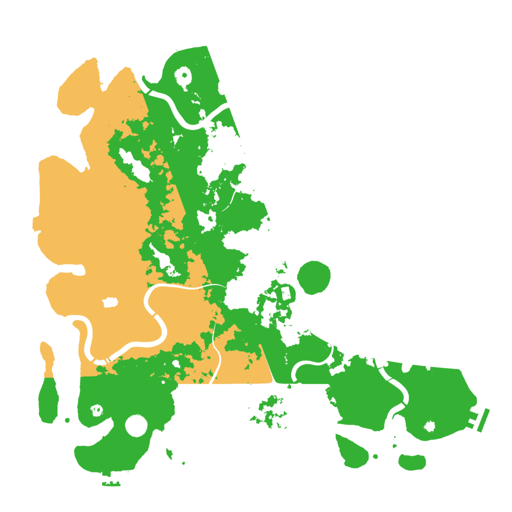 Biome Rust Map: Procedural Map, Size: 4250, Seed: 120060532