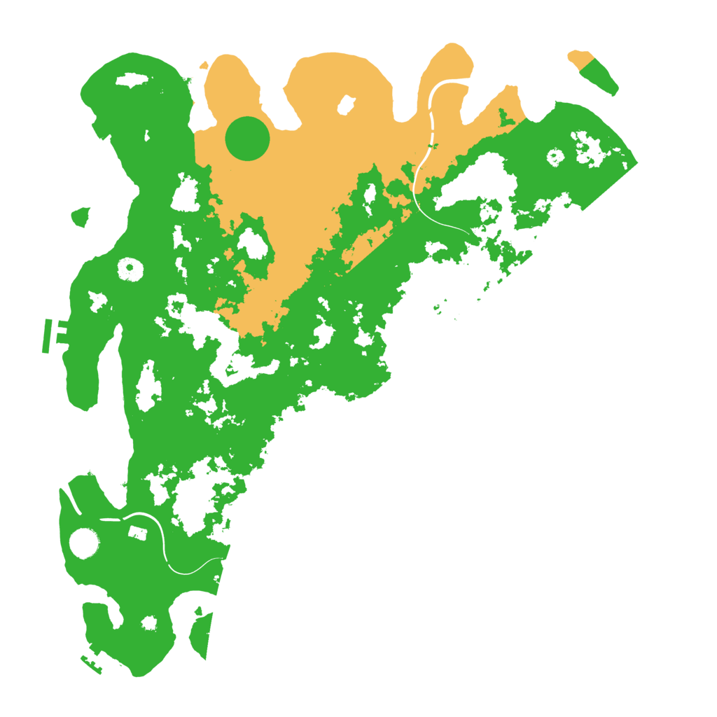 Biome Rust Map: Procedural Map, Size: 4250, Seed: 484859931