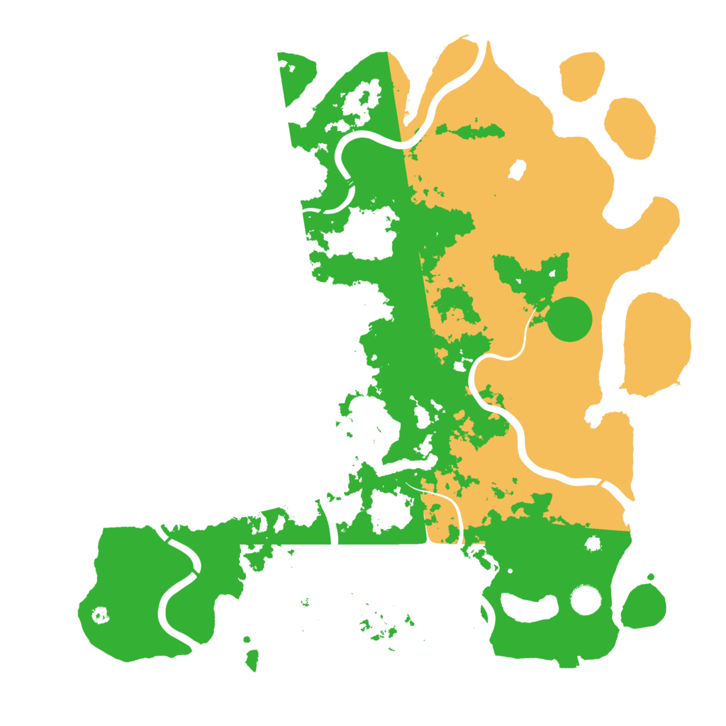 Biome Rust Map: Procedural Map, Size: 4250, Seed: 139864572