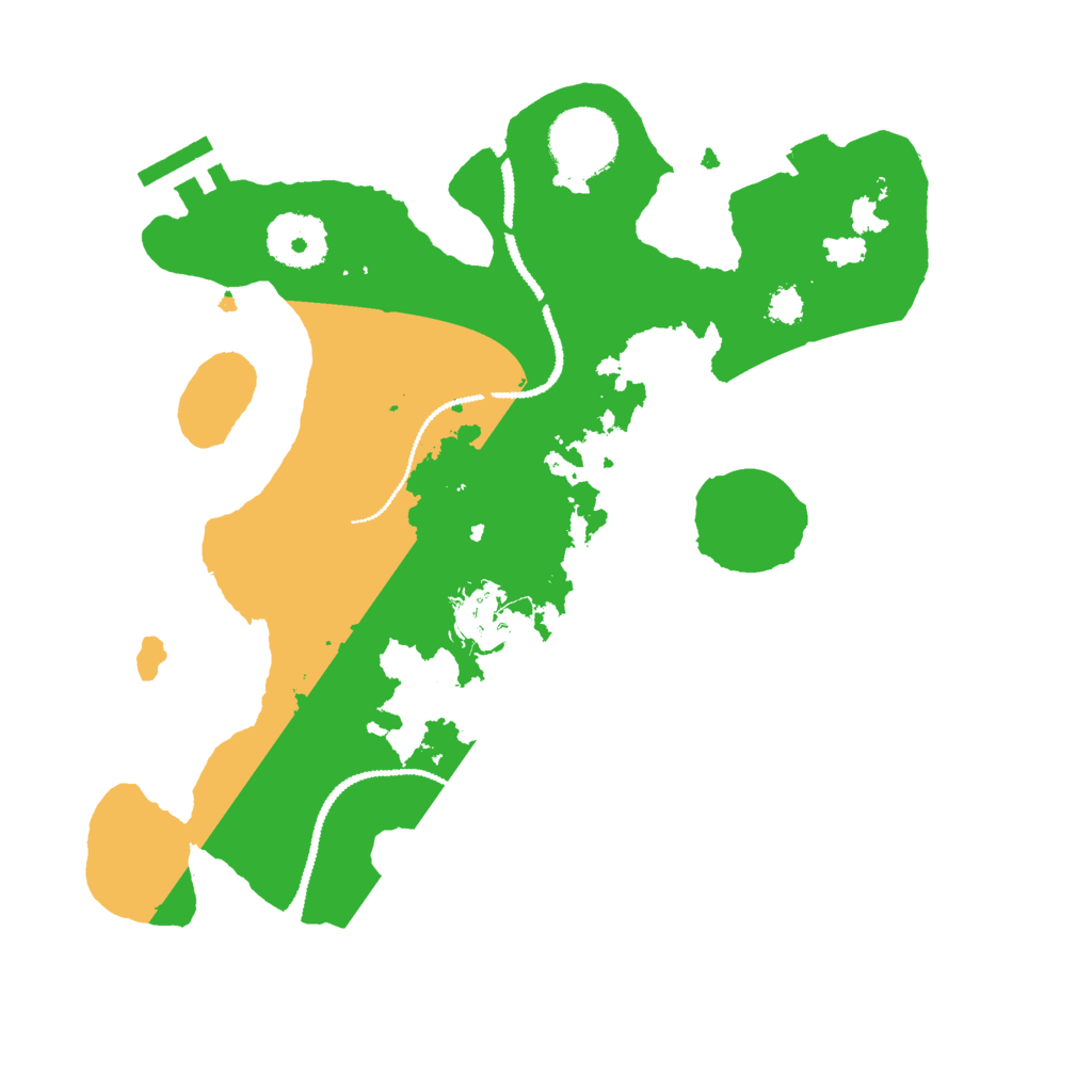 Biome Rust Map: Procedural Map, Size: 2800, Seed: 1776846564