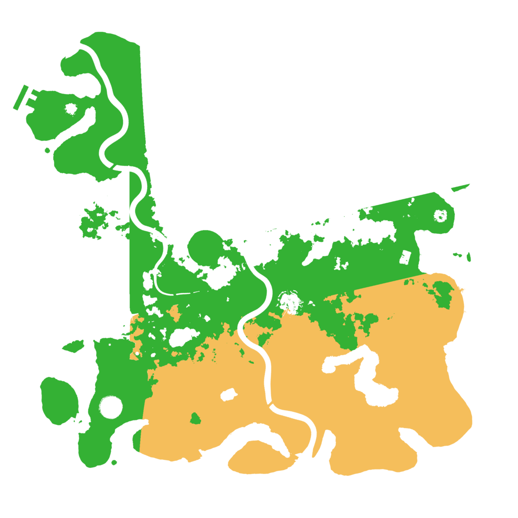 Biome Rust Map: Procedural Map, Size: 4000, Seed: 1647313598