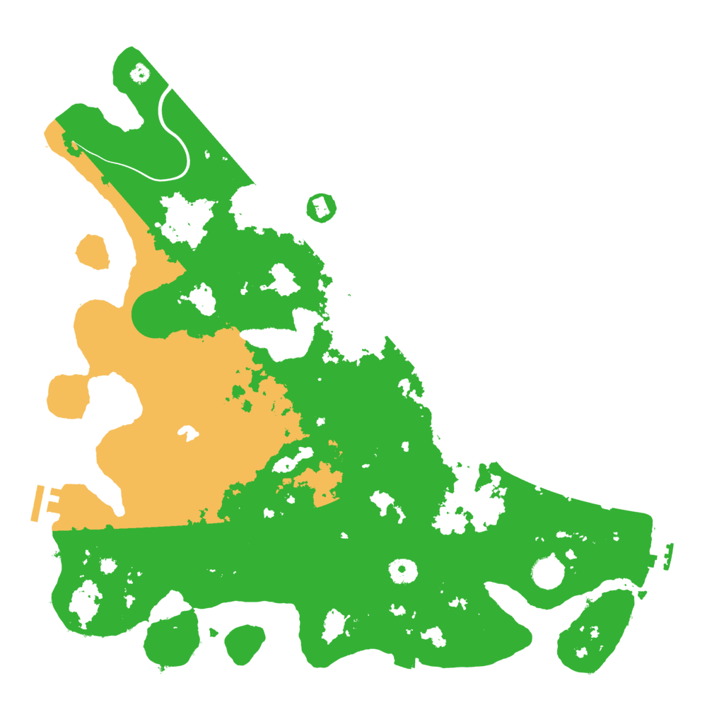 Biome Rust Map: Procedural Map, Size: 4000, Seed: 379695799