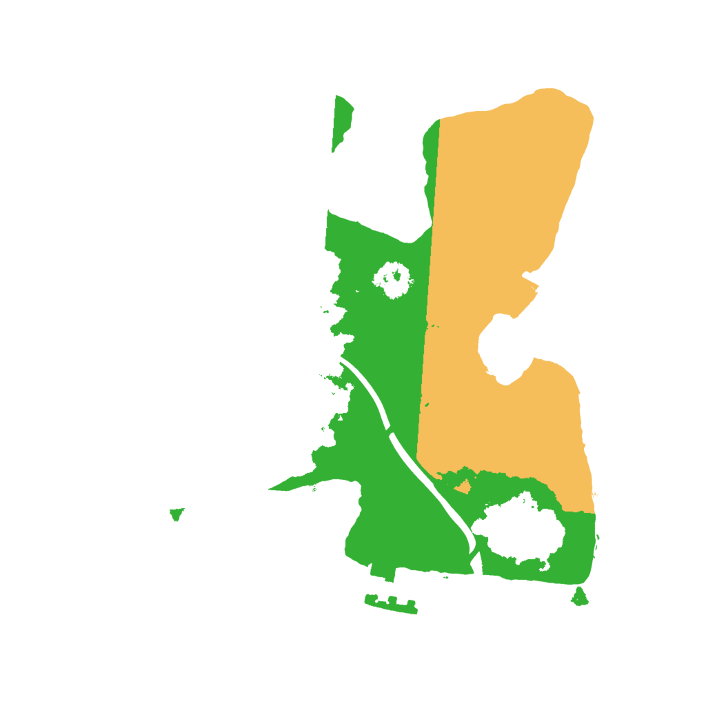 Biome Rust Map: Procedural Map, Size: 2000, Seed: 285