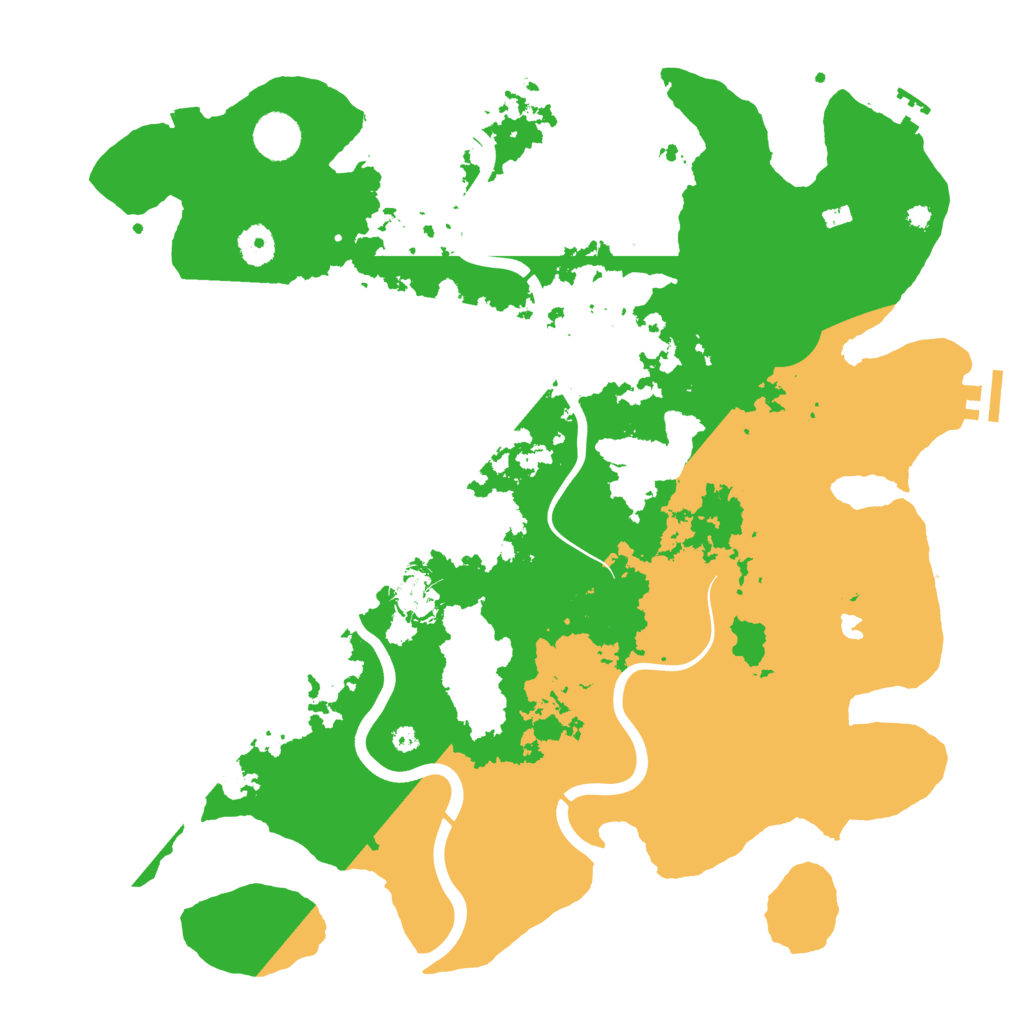 Biome Rust Map: Procedural Map, Size: 4000, Seed: 907533005