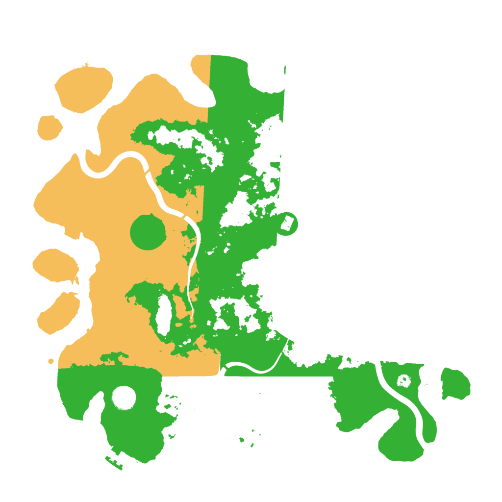 Biome Rust Map: Procedural Map, Size: 3750, Seed: 1359384545