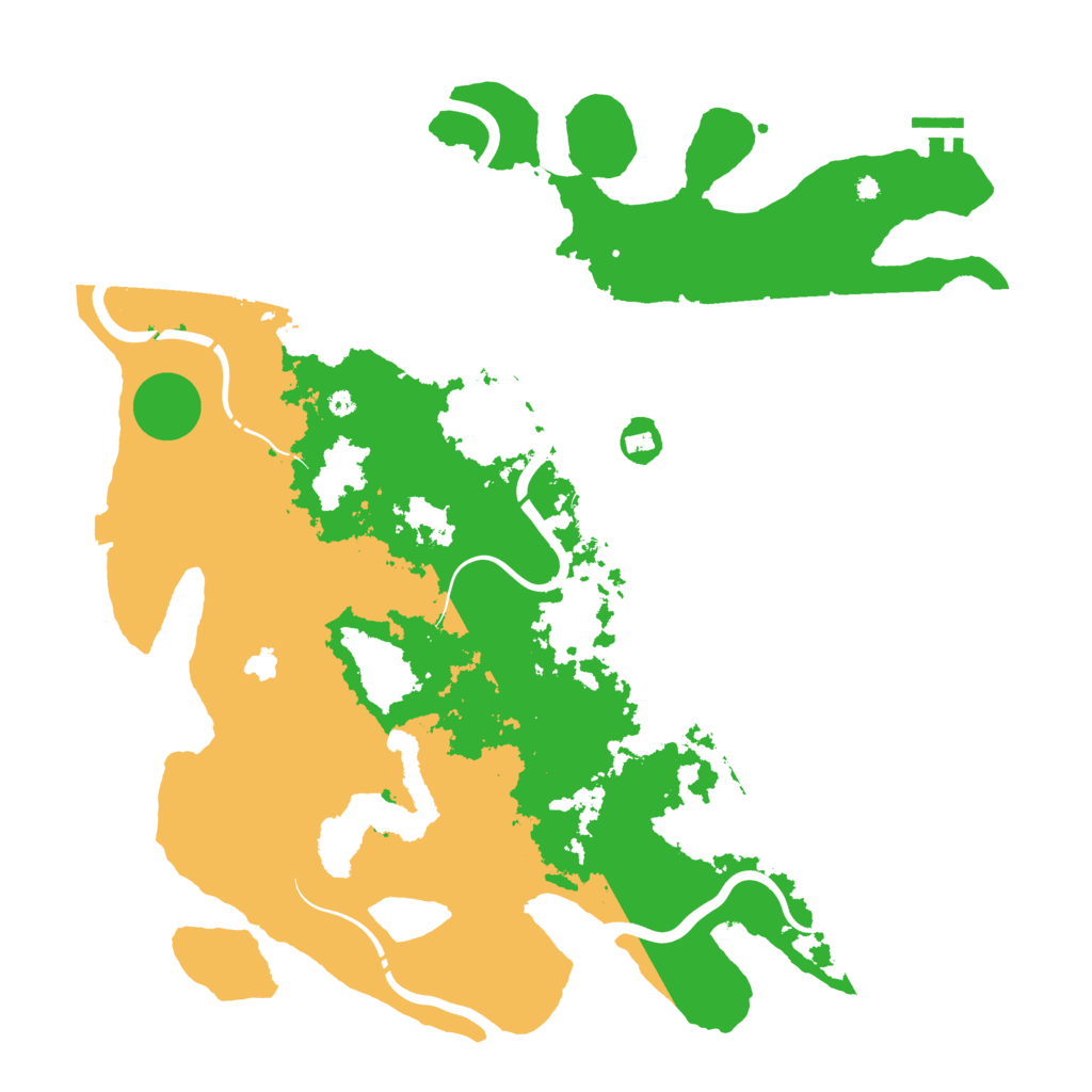 Biome Rust Map: Procedural Map, Size: 4250, Seed: 26754