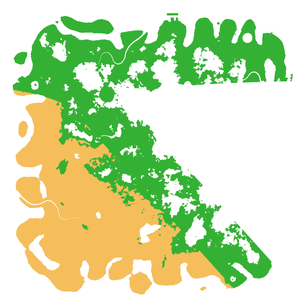 Biome Rust Map: Procedural Map, Size: 5500, Seed: 262346401