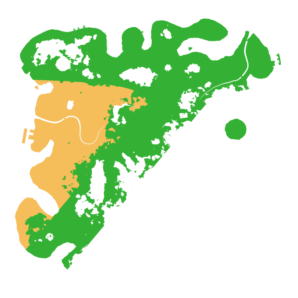 Biome Rust Map: Procedural Map, Size: 4000, Seed: 1111403333