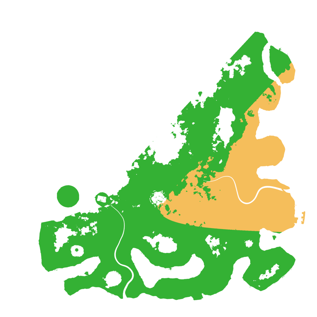 Biome Rust Map: Procedural Map, Size: 3800, Seed: 1707865933