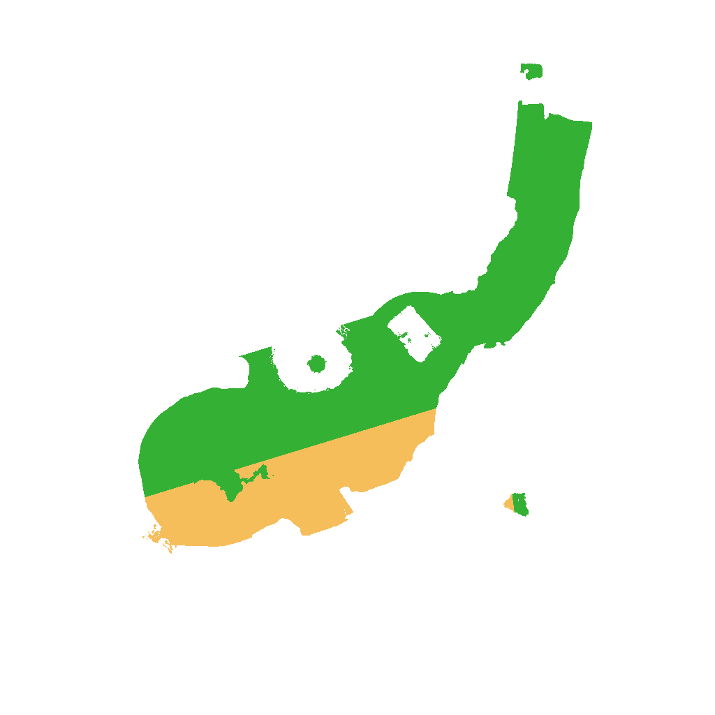 Biome Rust Map: Procedural Map, Size: 1500, Seed: 888