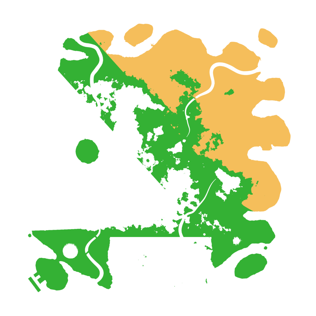 Biome Rust Map: Procedural Map, Size: 3750, Seed: 702453925