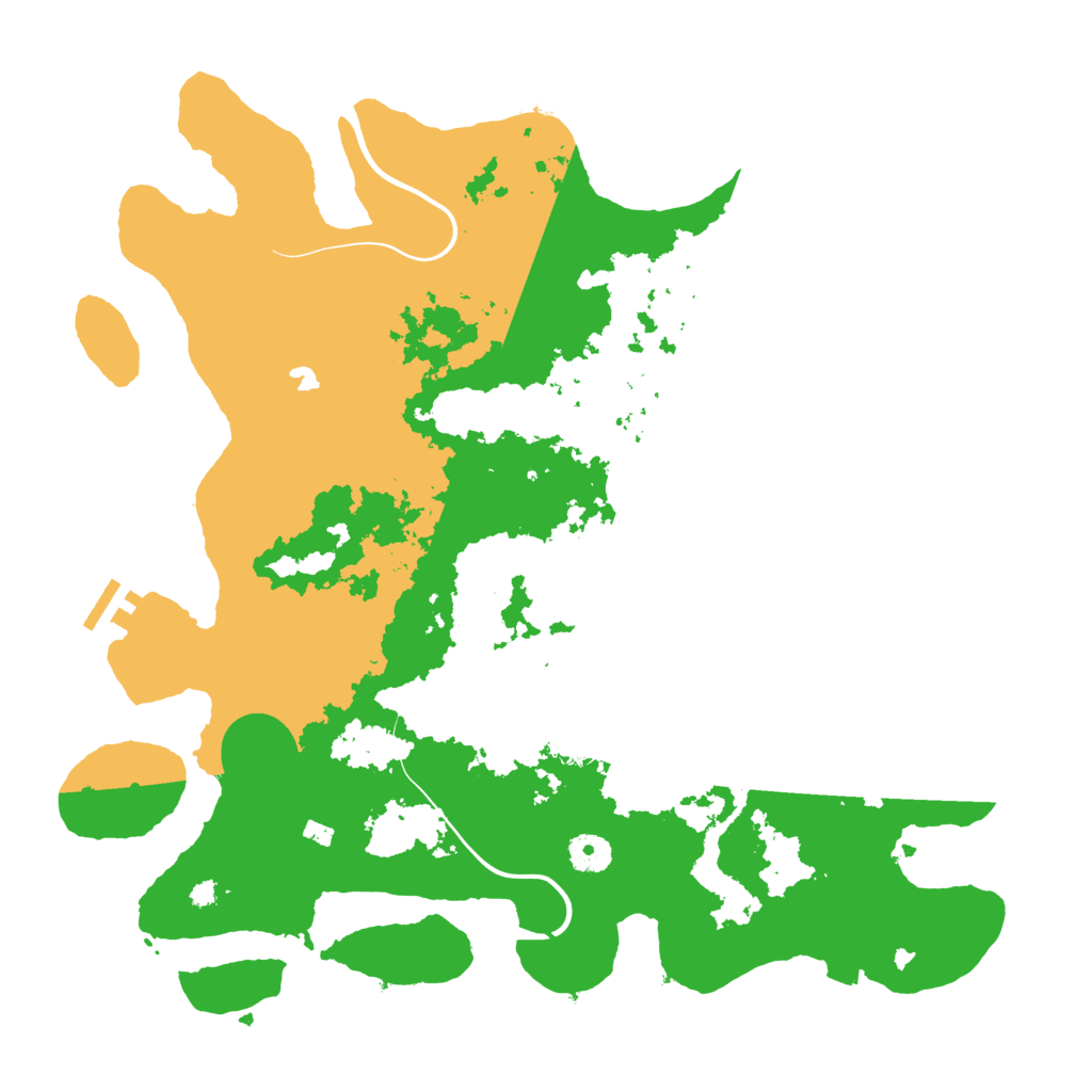 Biome Rust Map: Procedural Map, Size: 4000, Seed: 675476