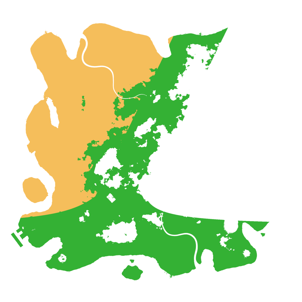 Biome Rust Map: Procedural Map, Size: 3750, Seed: 1604439615