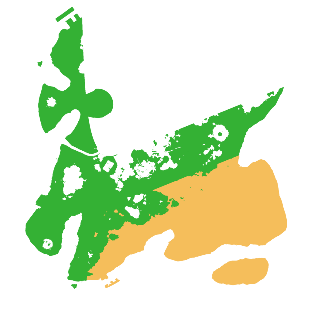 Biome Rust Map: Procedural Map, Size: 3000, Seed: 958209411