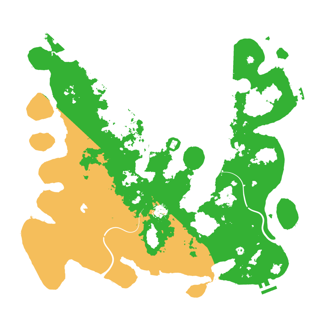 Biome Rust Map: Procedural Map, Size: 4000, Seed: 2133761066