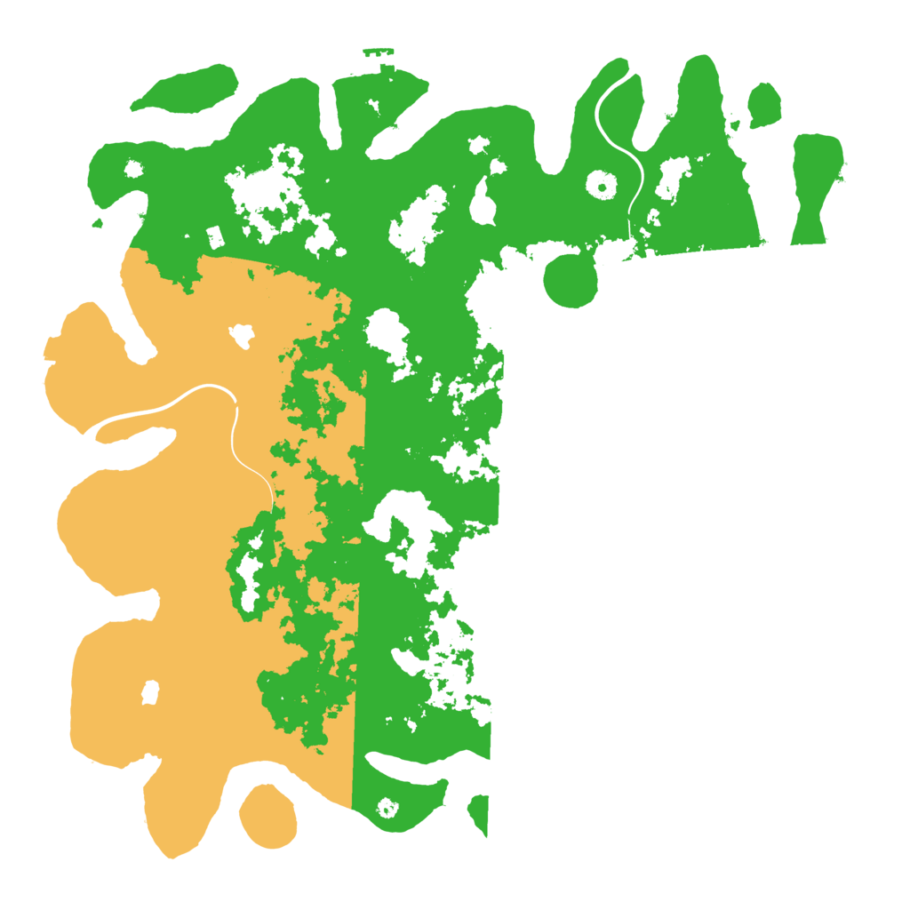 Biome Rust Map: Procedural Map, Size: 4500, Seed: 2081355612