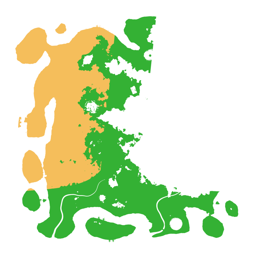 Biome Rust Map: Procedural Map, Size: 3750, Seed: 2077226733