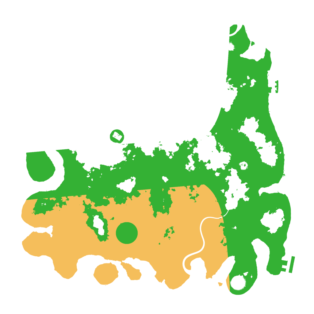 Biome Rust Map: Procedural Map, Size: 3800, Seed: 1172341195