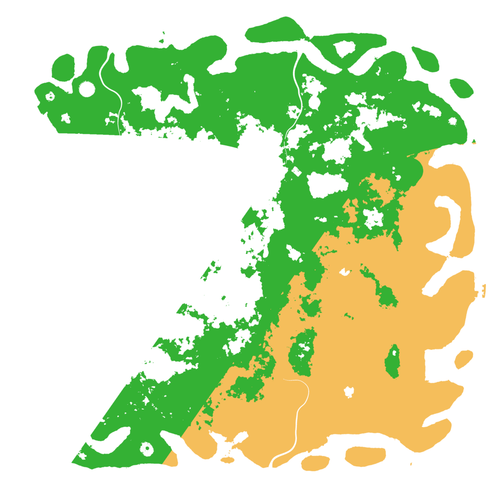 Biome Rust Map: Procedural Map, Size: 5586, Seed: 198