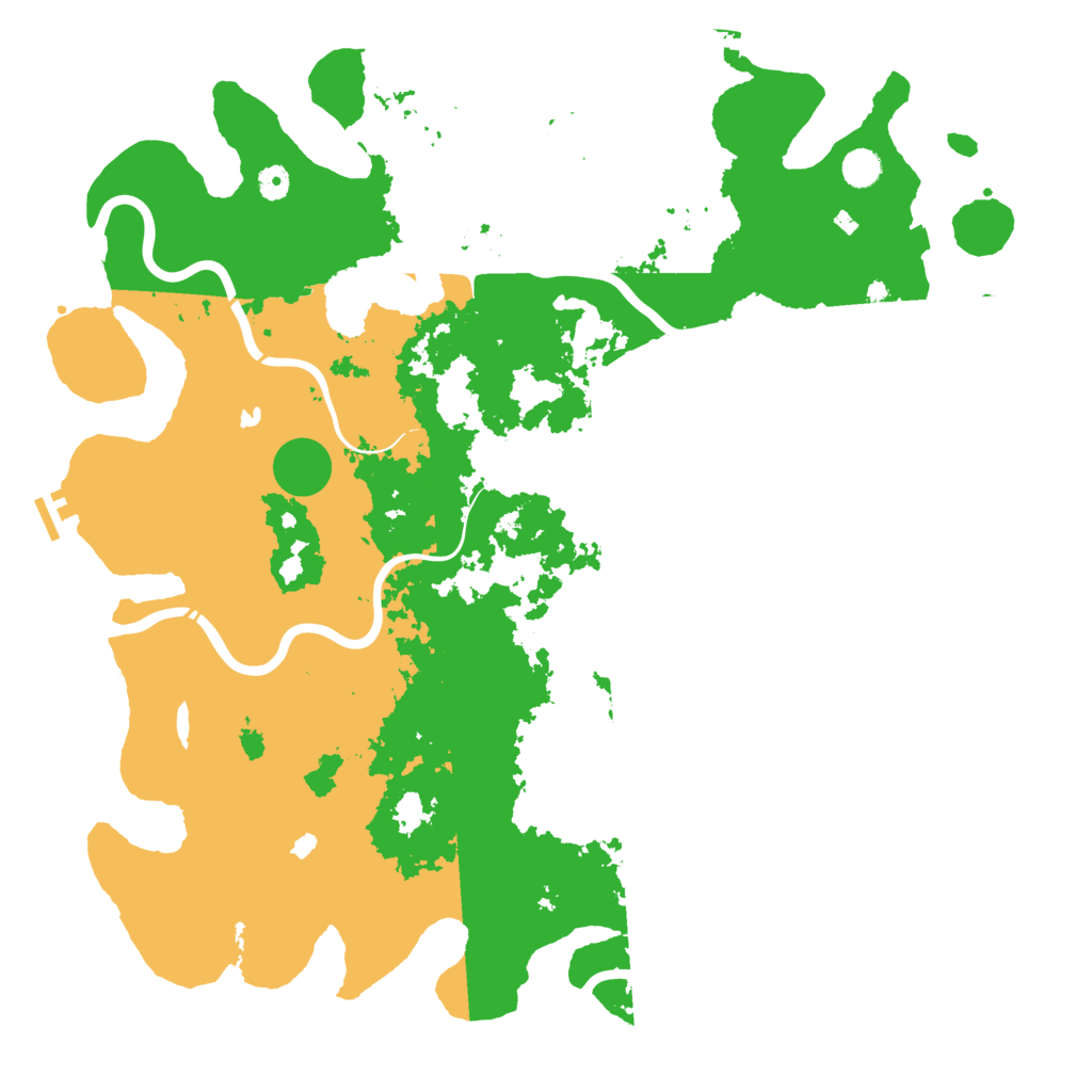Biome Rust Map: Procedural Map, Size: 4925, Seed: 4241939