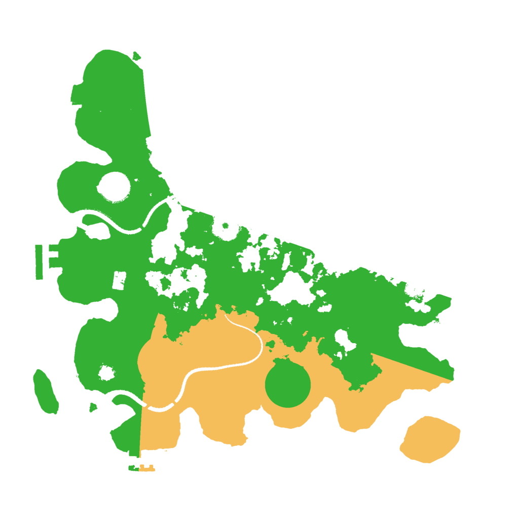 Biome Rust Map: Procedural Map, Size: 3000, Seed: 1705901044