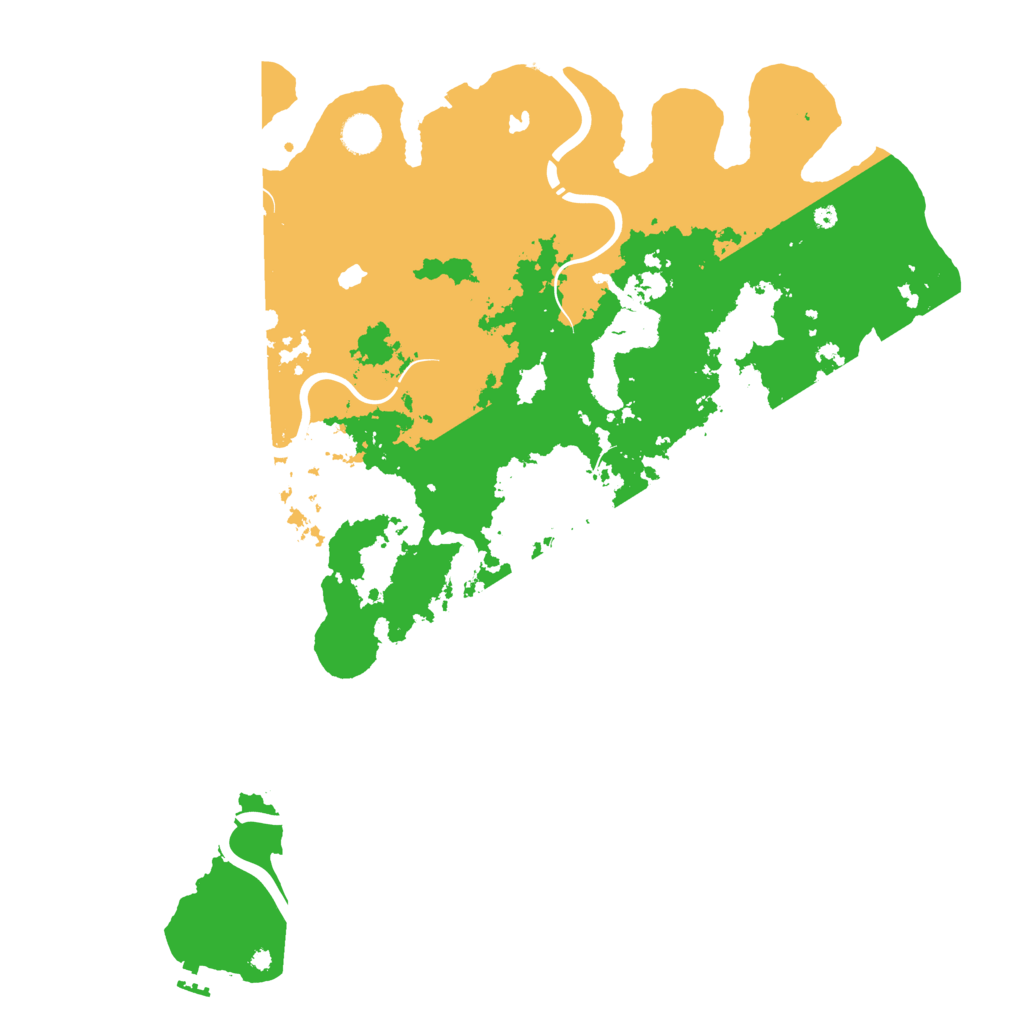 Biome Rust Map: Procedural Map, Size: 4500, Seed: 21200