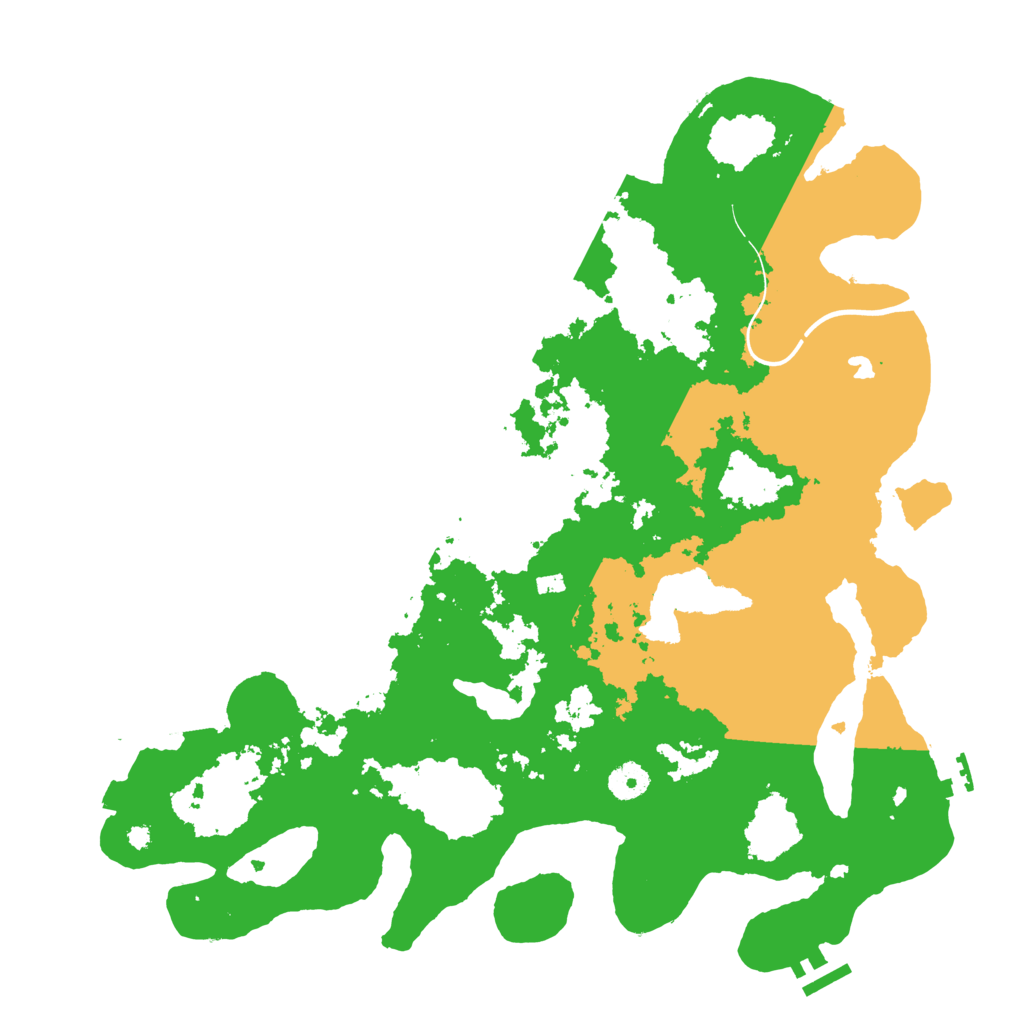 Biome Rust Map: Procedural Map, Size: 4000, Seed: 1147515880