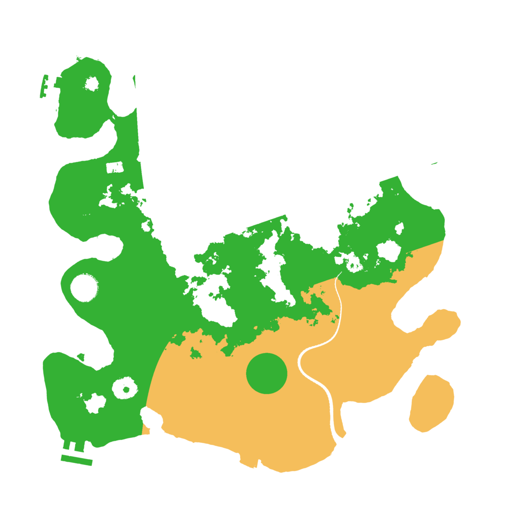 Biome Rust Map: Procedural Map, Size: 3250, Seed: 1270192911