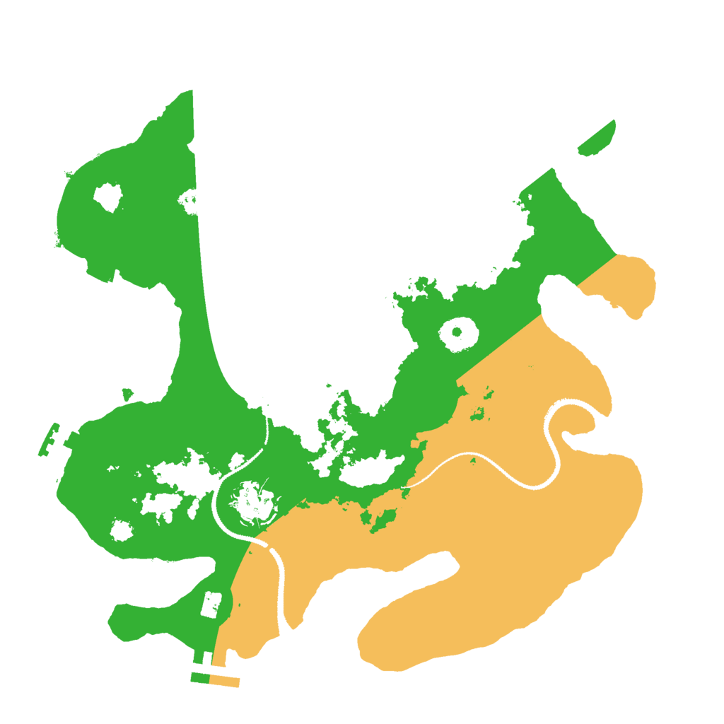 Biome Rust Map: Procedural Map, Size: 3000, Seed: 1729993370