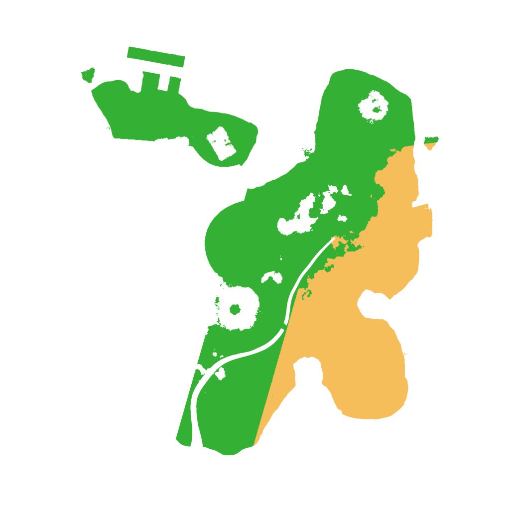 Biome Rust Map: Procedural Map, Size: 1800, Seed: 1658496828