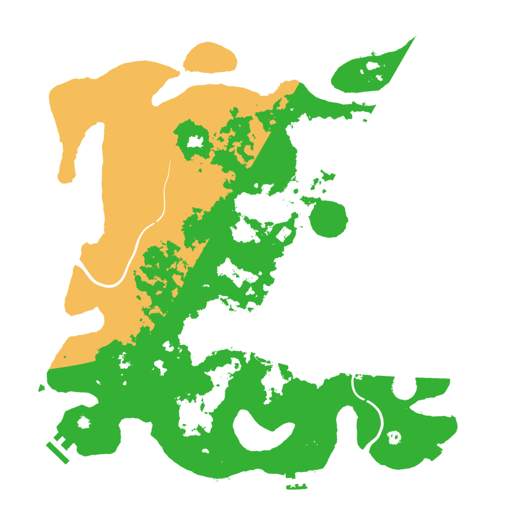 Biome Rust Map: Procedural Map, Size: 3750, Seed: 234289630