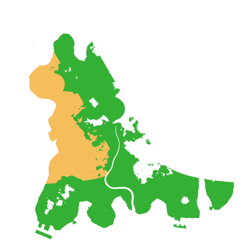 Biome Rust Map: Procedural Map, Size: 3000, Seed: 164331567