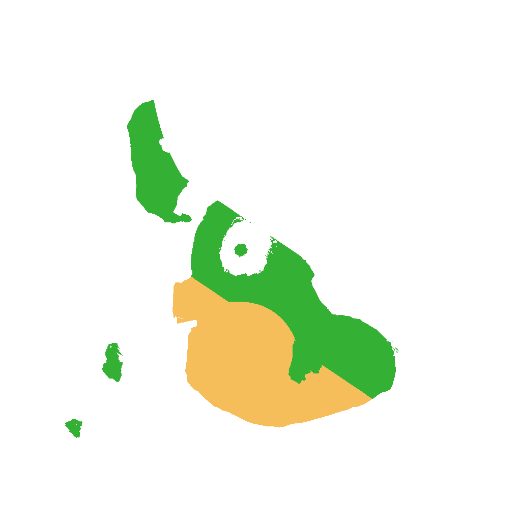 Biome Rust Map: Procedural Map, Size: 1500, Seed: 564963817