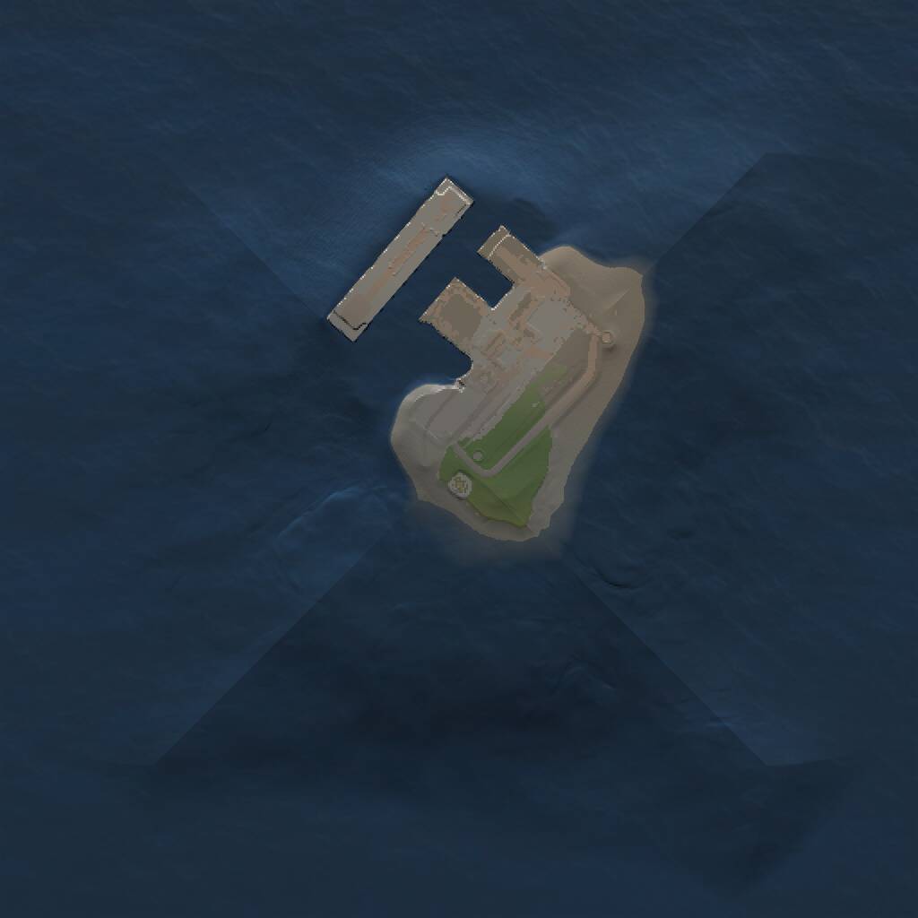 Rust Map: Procedural Map, Size: 1000, Seed: 773485990, 2 Monuments