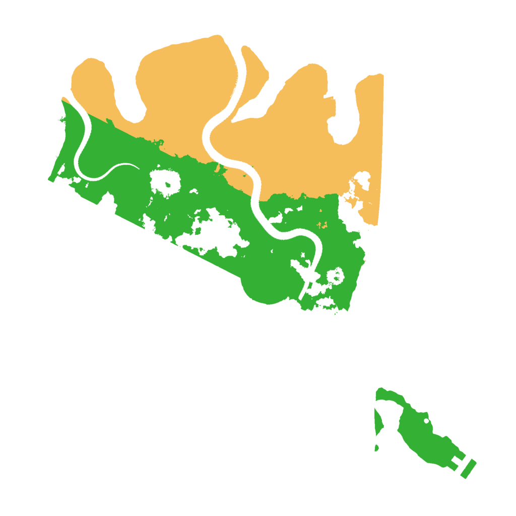 Biome Rust Map: Procedural Map, Size: 3000, Seed: 1649014012