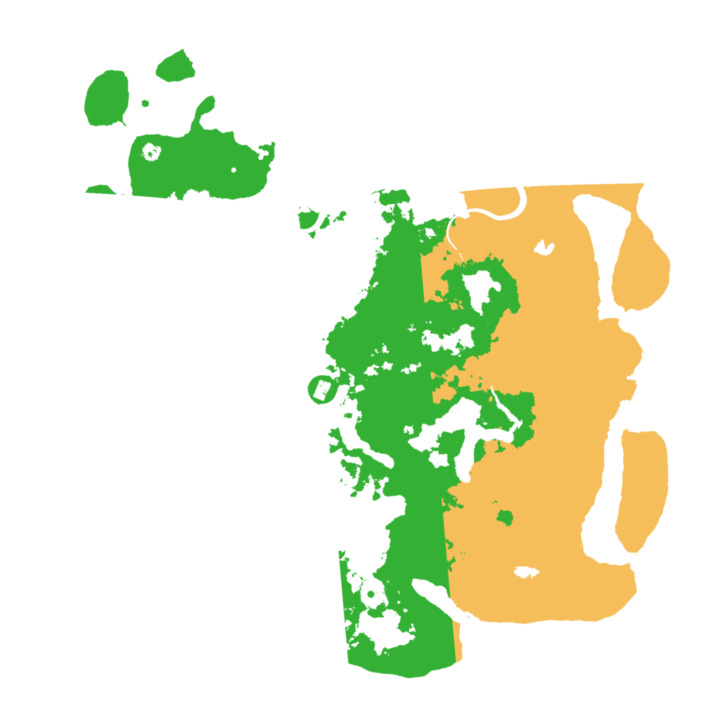 Biome Rust Map: Procedural Map, Size: 4000, Seed: 52900