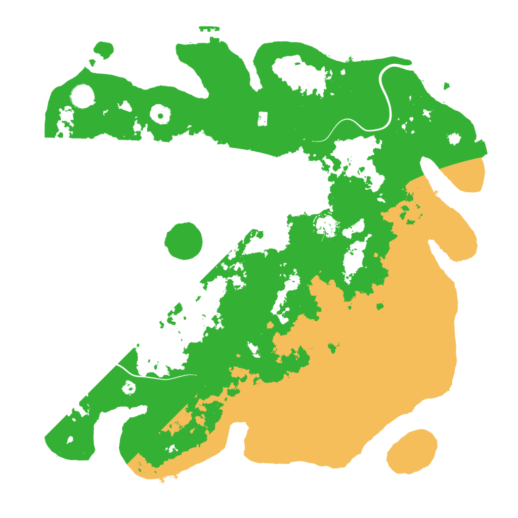 Biome Rust Map: Procedural Map, Size: 3850, Seed: 1675084195