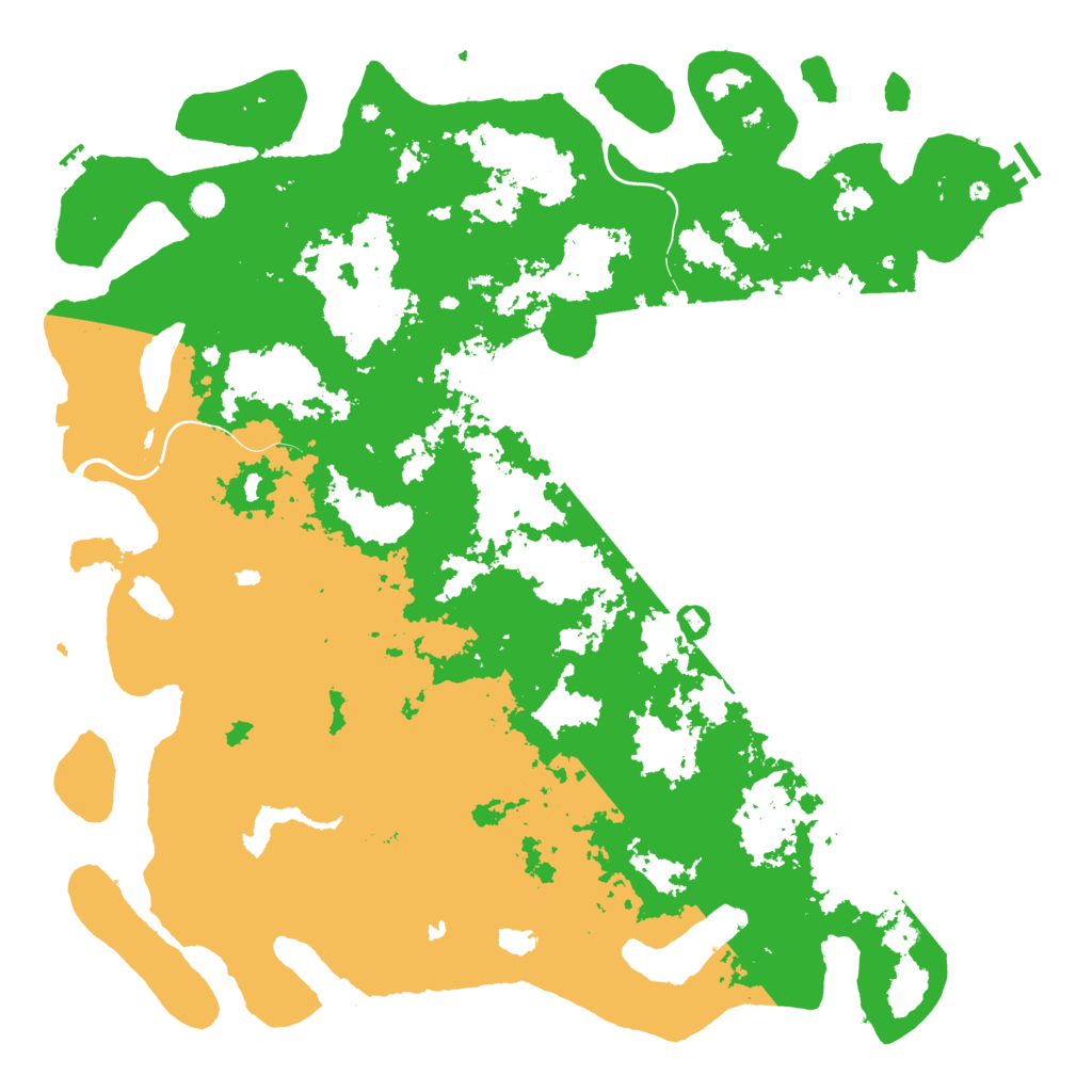 Biome Rust Map: Procedural Map, Size: 5563, Seed: 11291