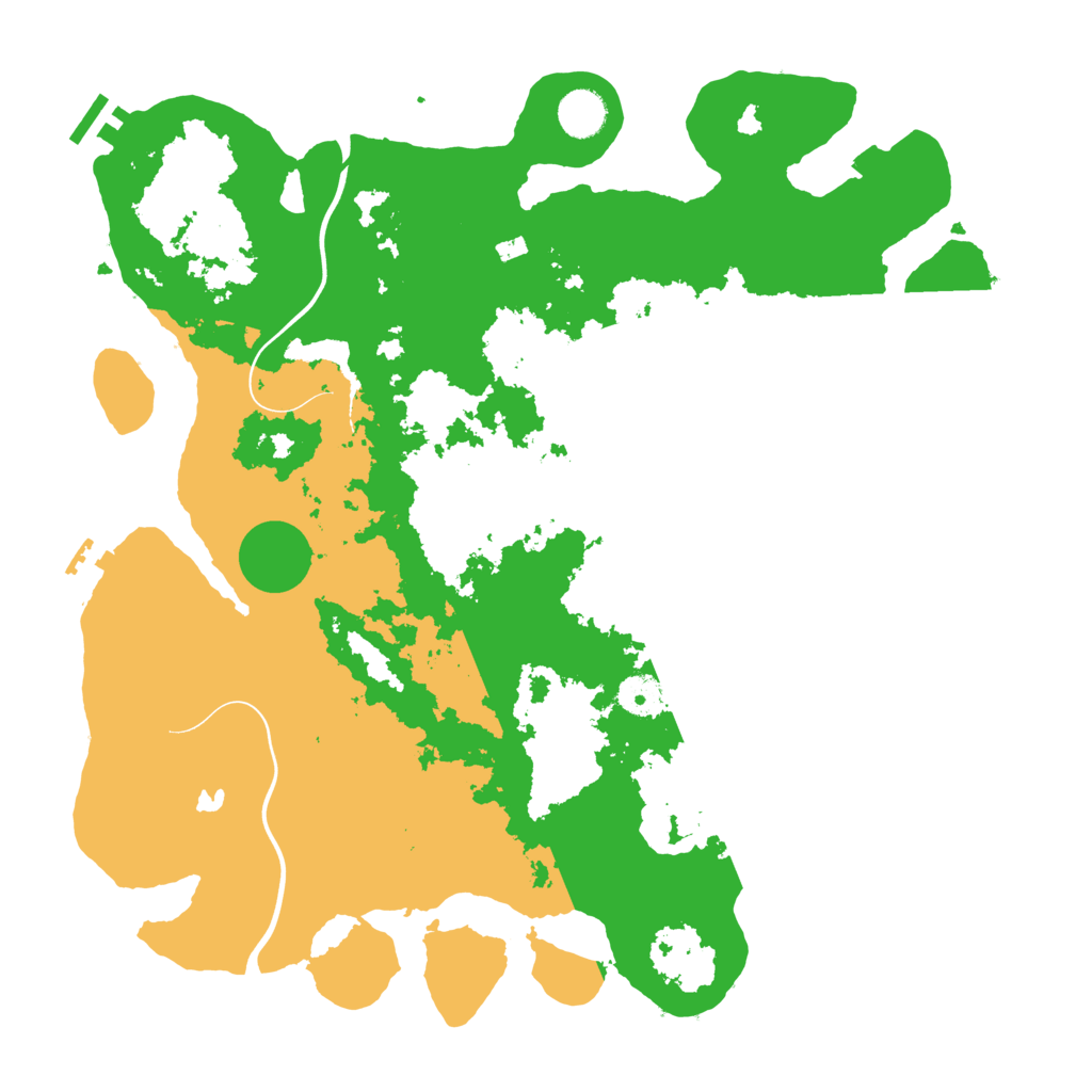 Biome Rust Map: Procedural Map, Size: 4000, Seed: 1823