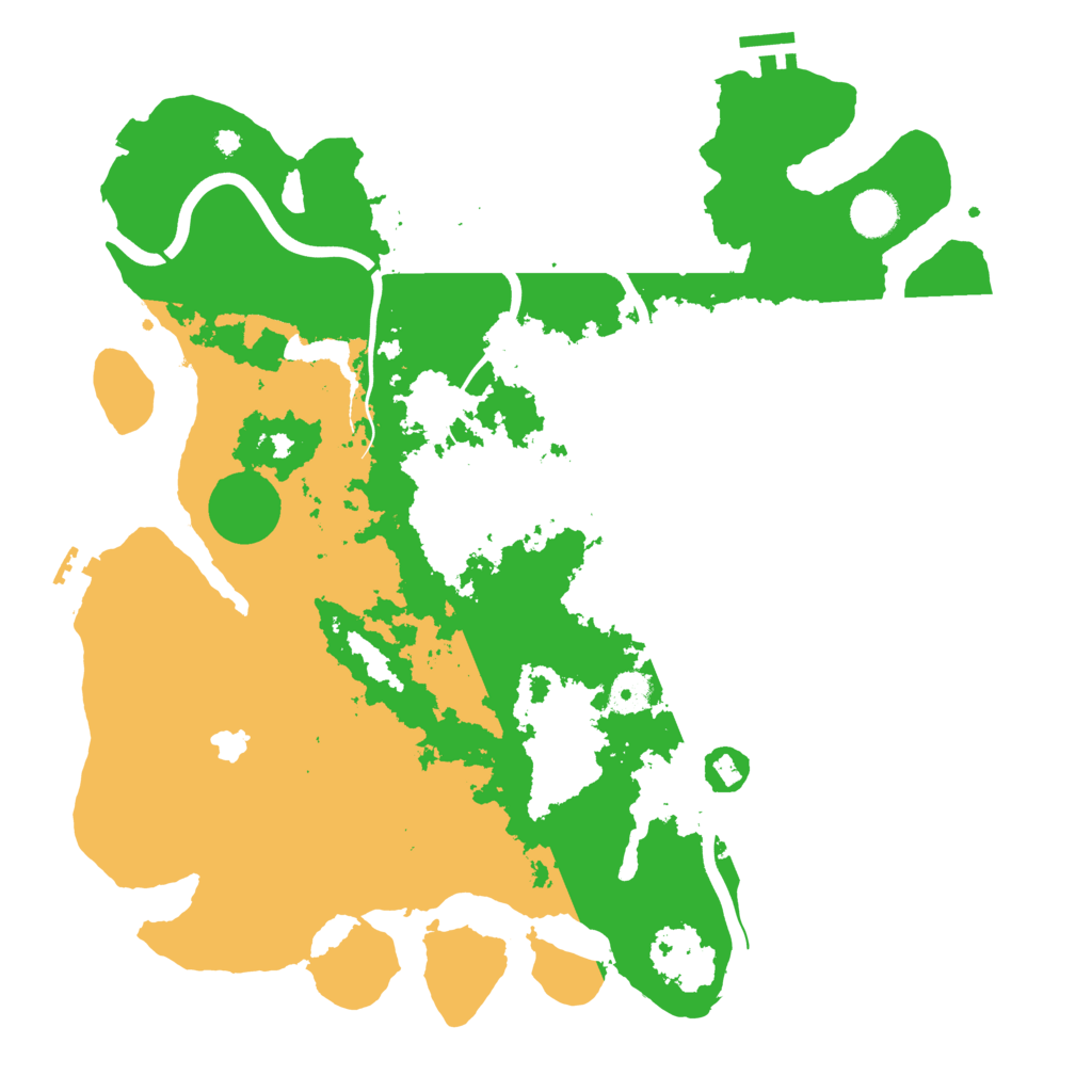 Biome Rust Map: Procedural Map, Size: 4000, Seed: 1823