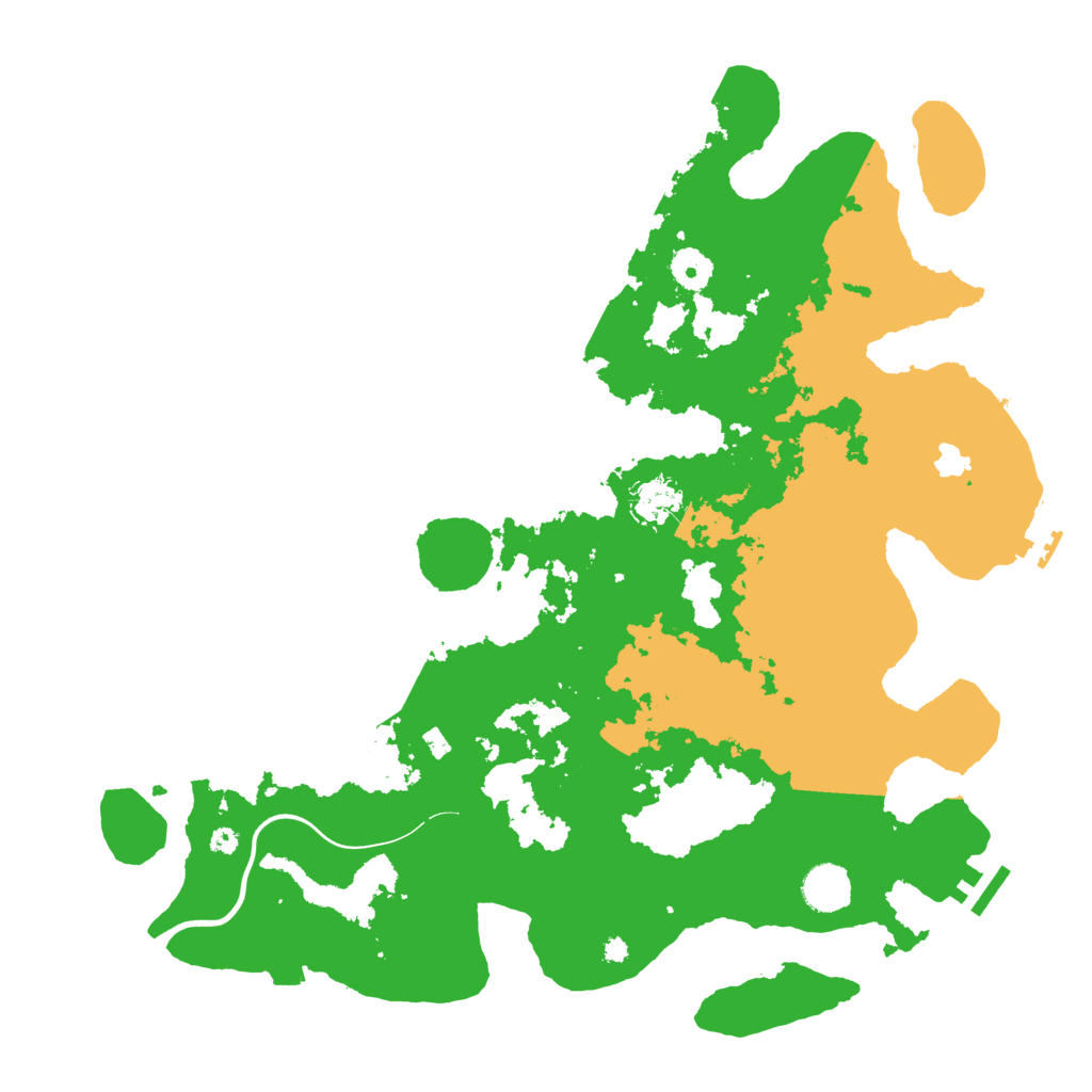 Biome Rust Map: Procedural Map, Size: 4000, Seed: 165863764
