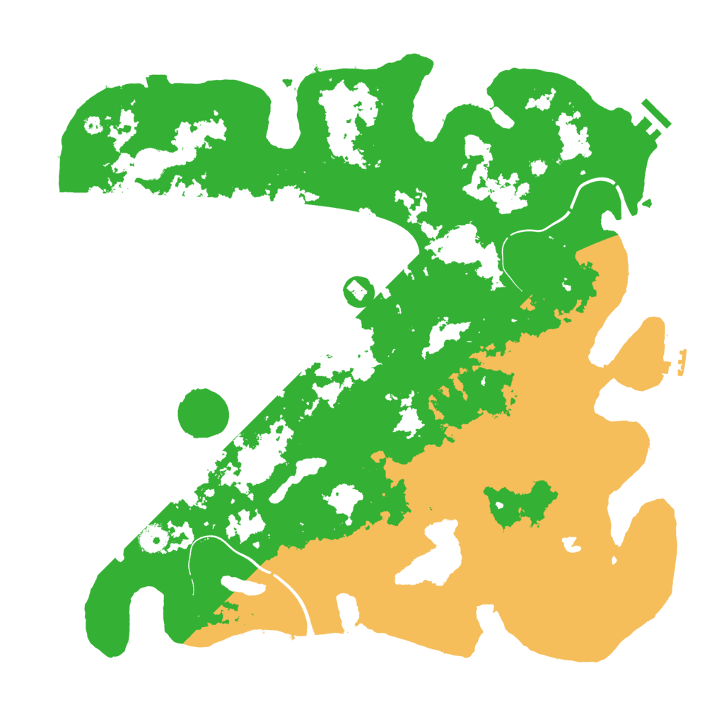 Biome Rust Map: Procedural Map, Size: 4050, Seed: 1040013964