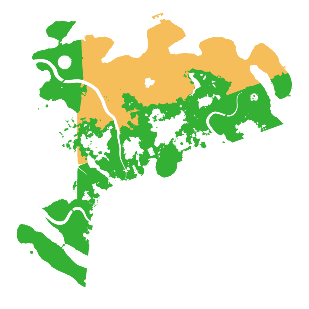 Biome Rust Map: Procedural Map, Size: 4000, Seed: 493605521